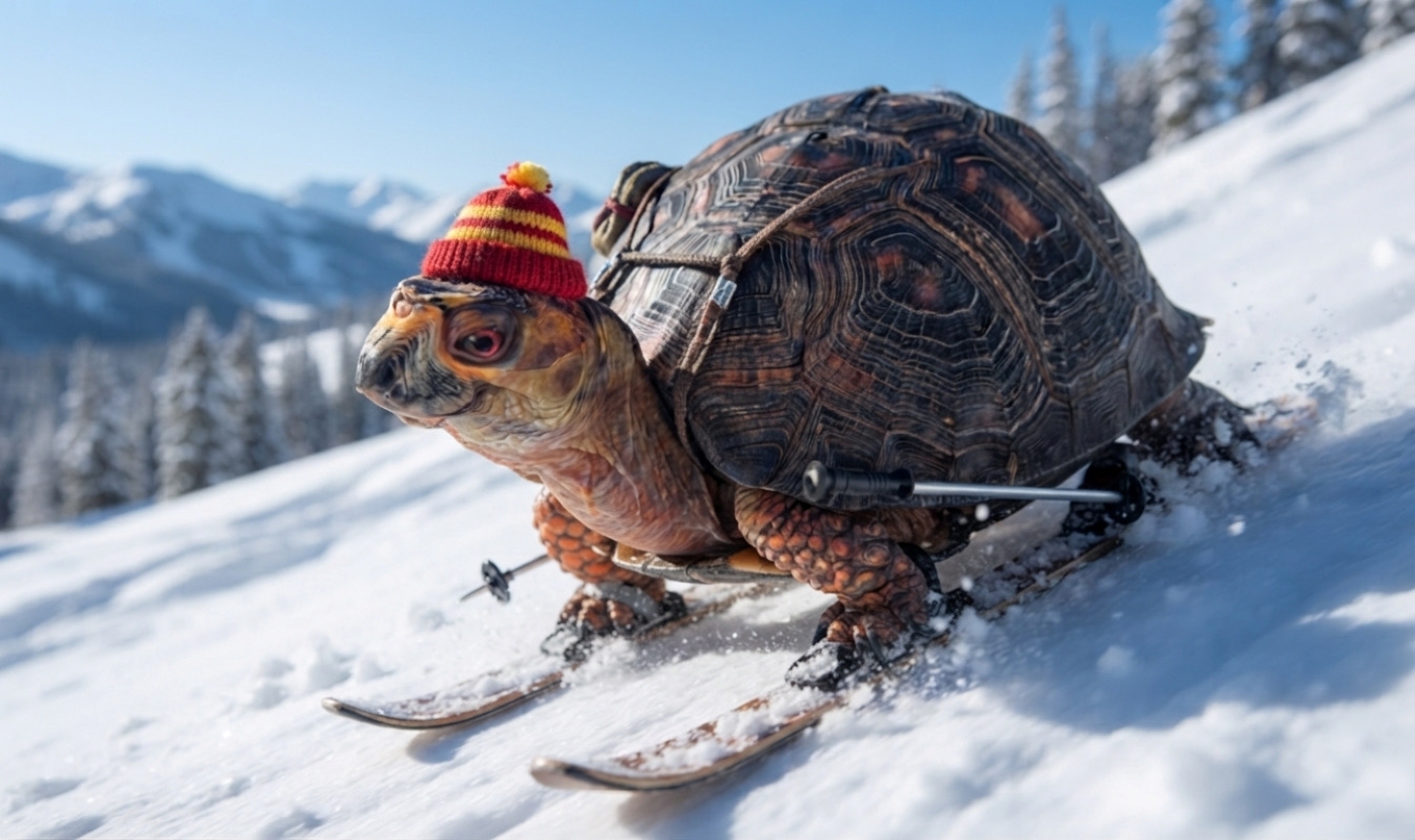Speedy Turtle by Kieu-Hanh Vu